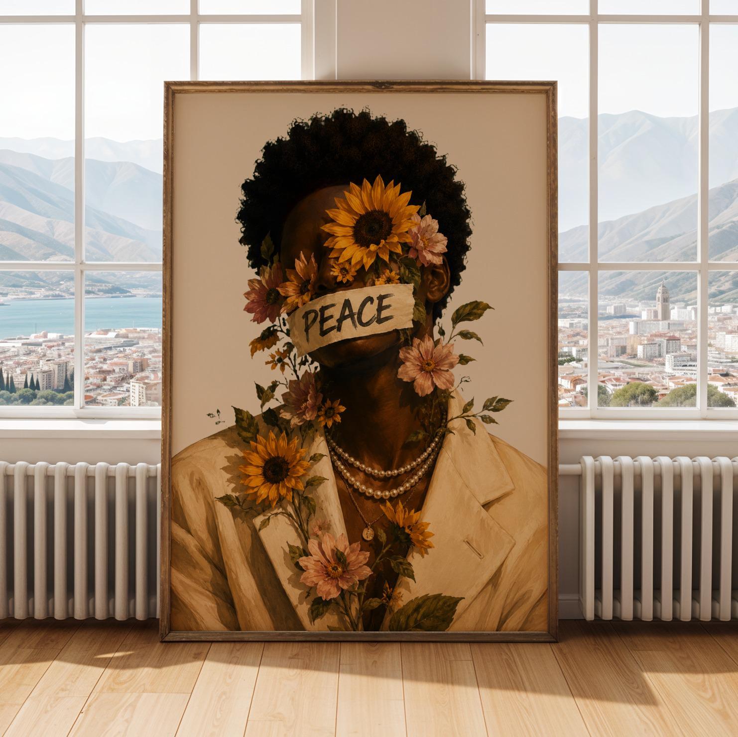 Peace Wall Art Print 281 Soluna Soul