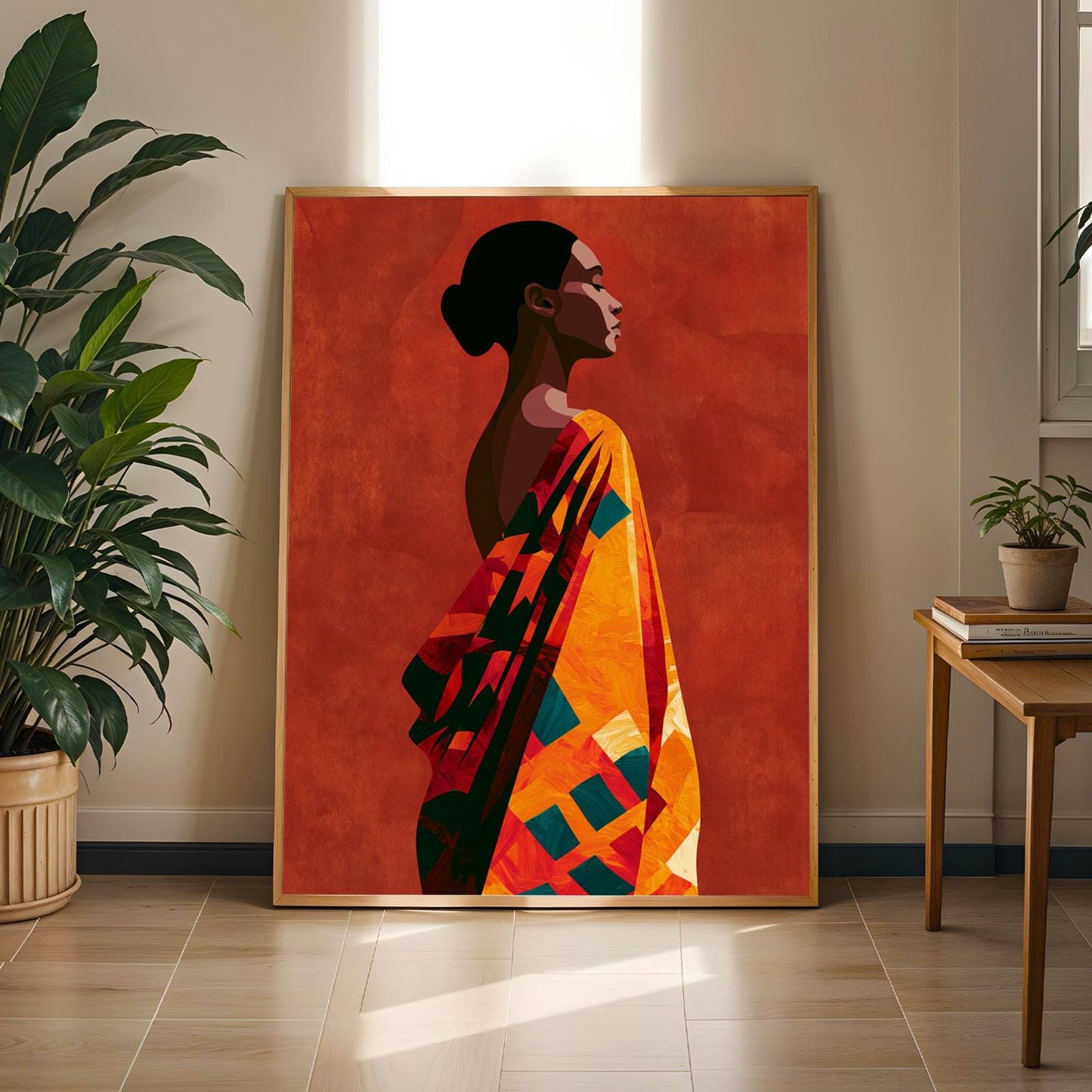 Abstract Woman Wall Art Print 212 Soluna Soul