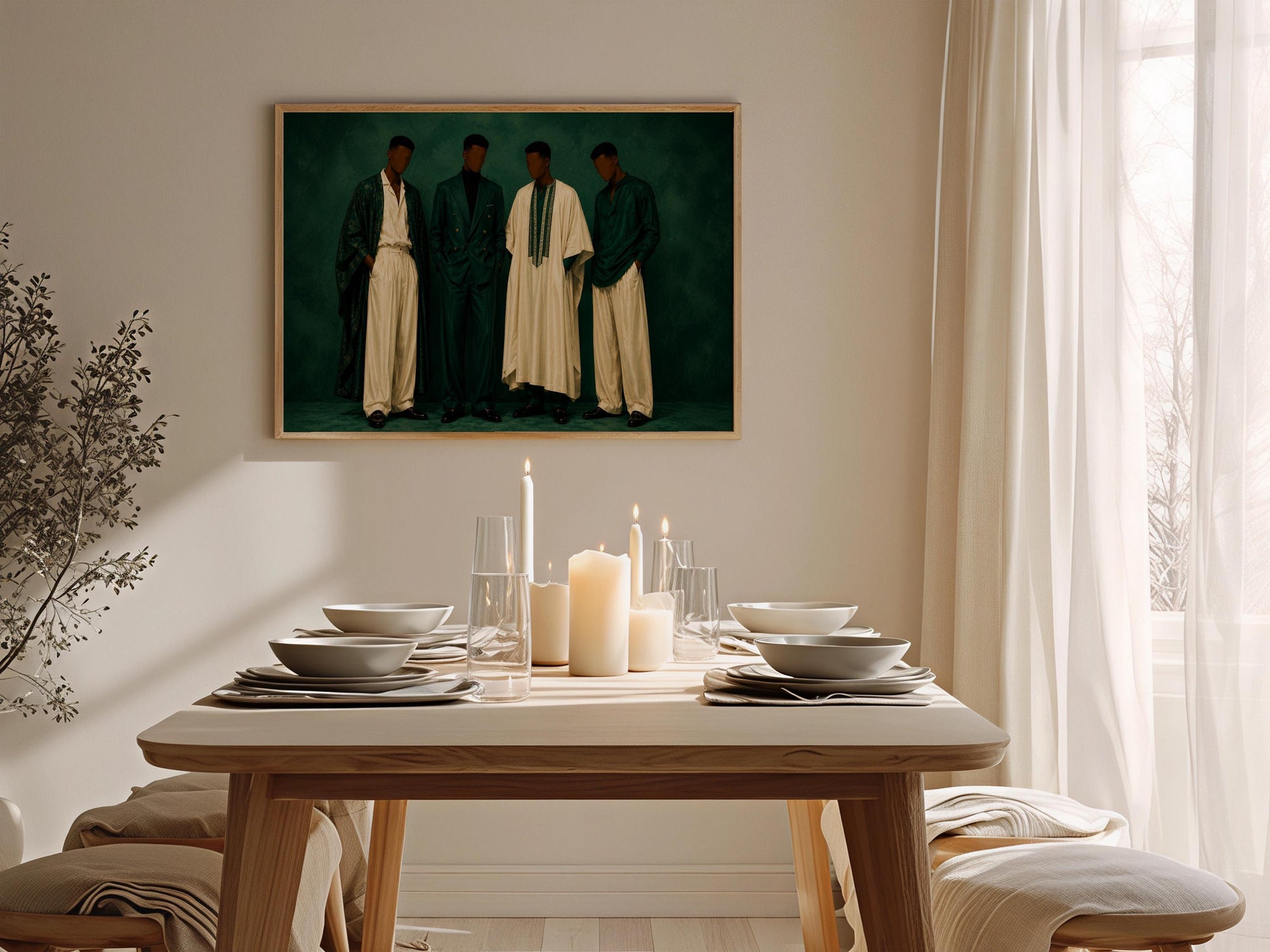 Brotherhood Wall Art Print 1 Soluna Soul