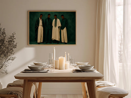 Brotherhood Wall Art Print 1 Soluna Soul