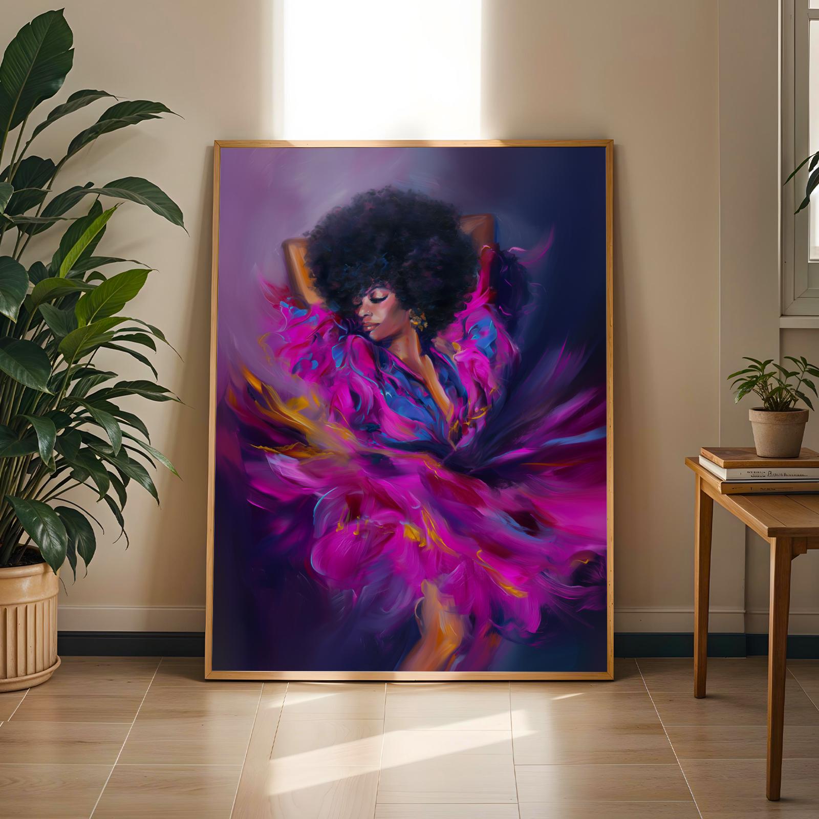 Dancer In Motion Wall Art Print 229 Soluna Soul
