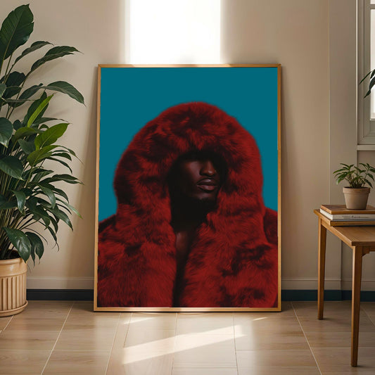 Afrocentric Art Wall Art Print 284 Soluna Soul