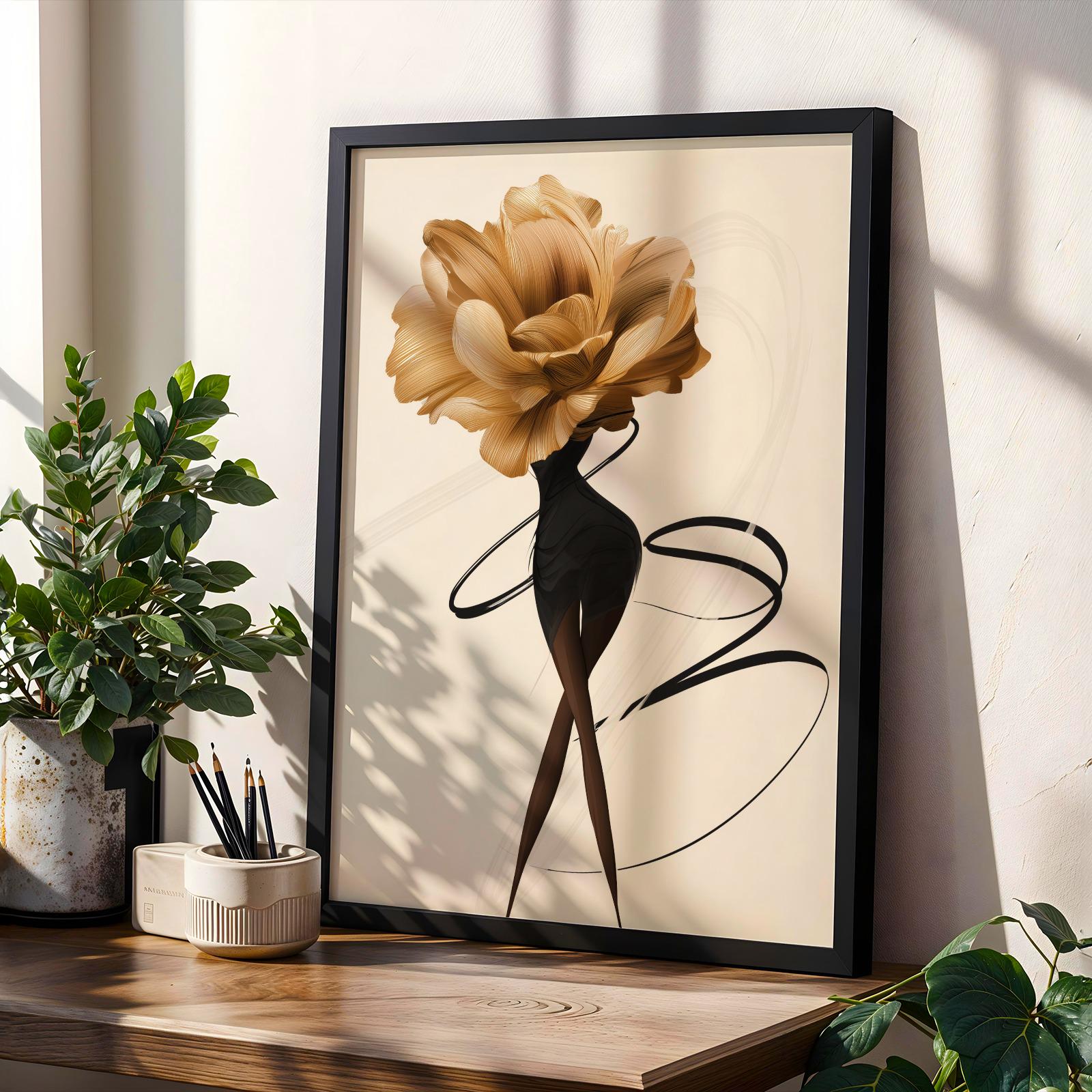 Abstract  Wall Art Print 286 Soluna Soul
