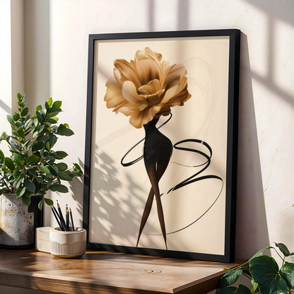 Abstract  Wall Art Print 286 Soluna Soul