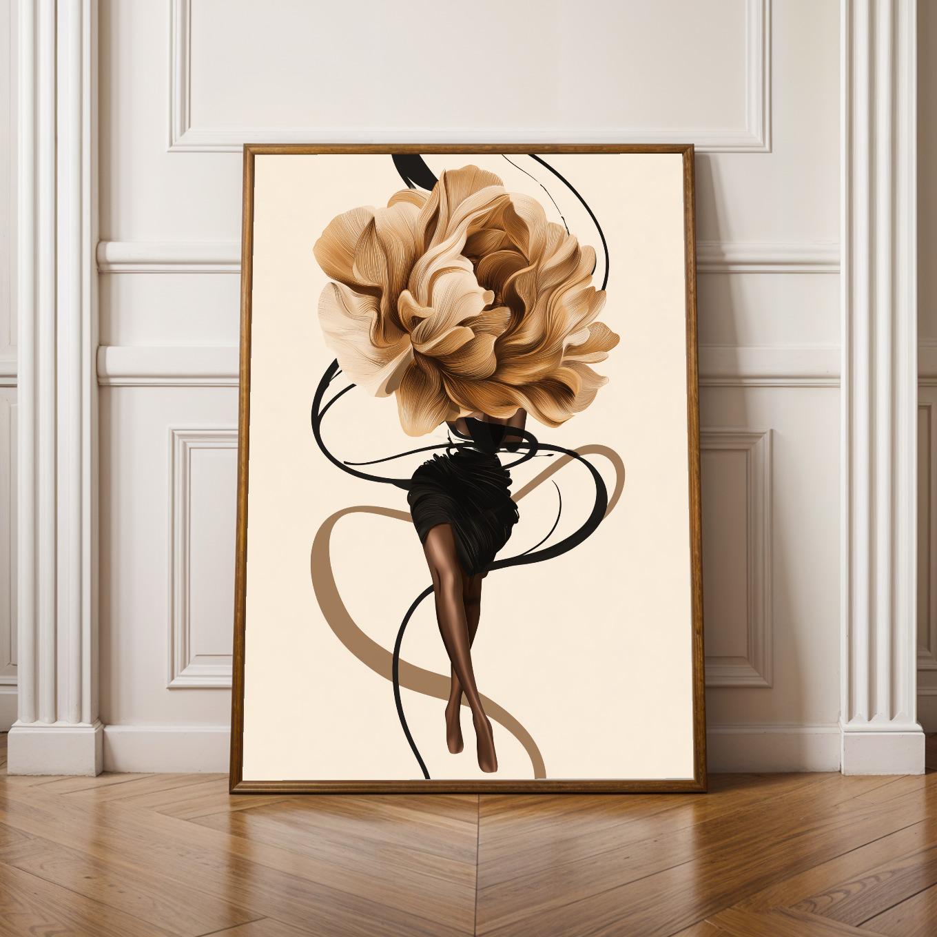 Abstract  Wall Art Print 287 Soluna Soul