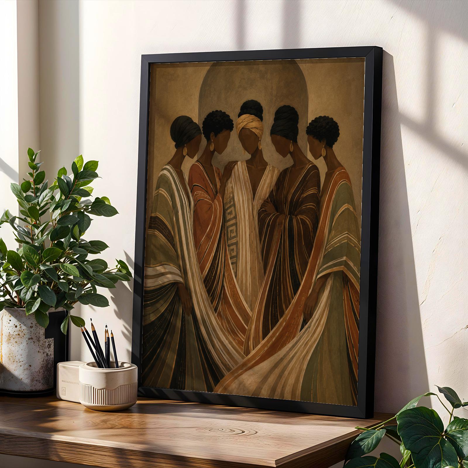 Abstract  Wall Art Print 290 Soluna Soul
