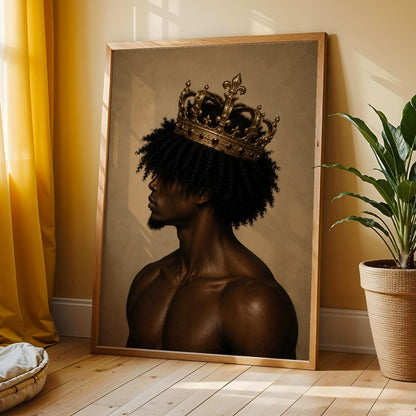 Regal King Wall Art Print 294 Soluna Soul
