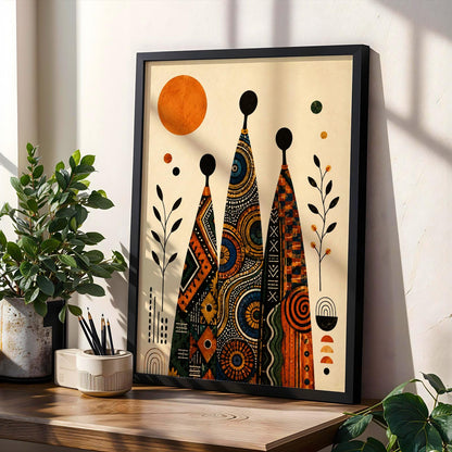 Abstract Familyhood Wall Art Print 308 Soluna Soul