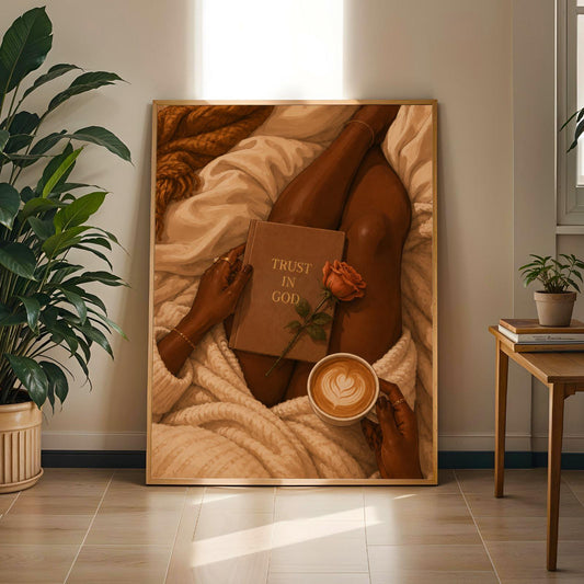 Trust In God Wall Art Print 257 Soluna Soul