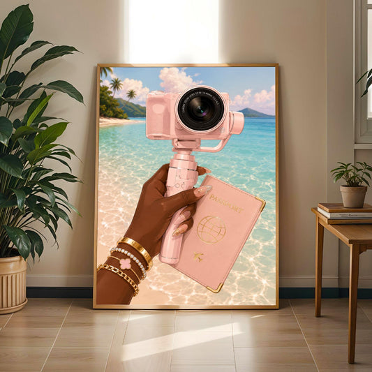 Booked & Busy Wall Art Print 259 Soluna Soul