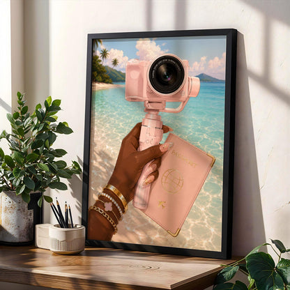 Booked & Busy Wall Art Print 259 Soluna Soul