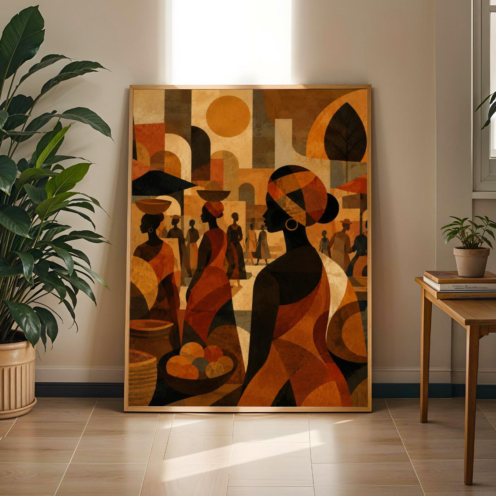 Silhouetted Figures Wall Art Print 251 Soluna Soul