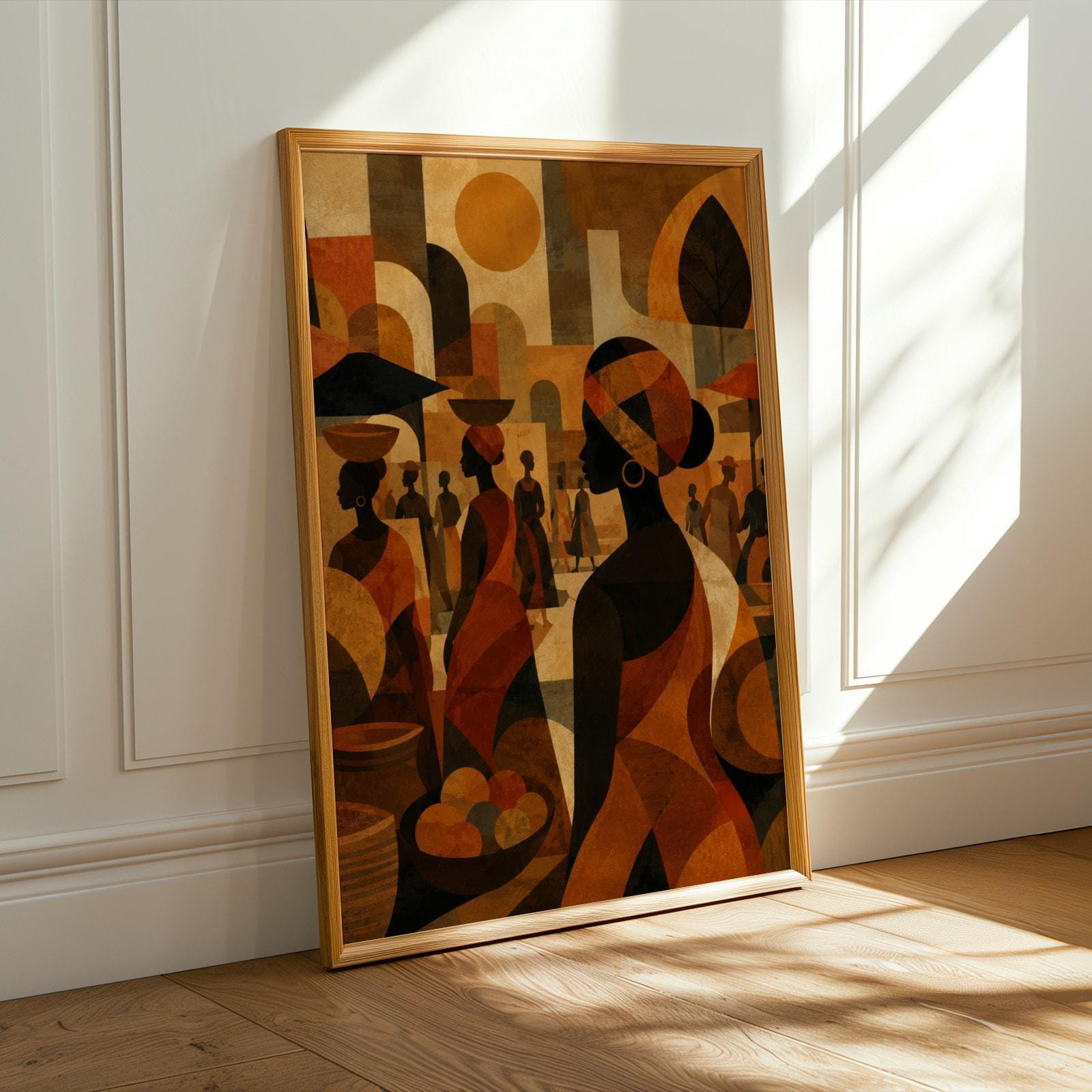 Silhouetted Figures Wall Art Print 251 Soluna Soul