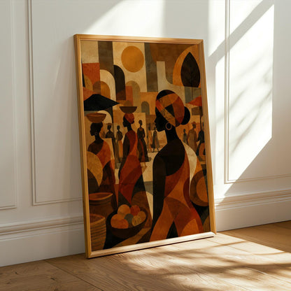 Silhouetted Figures Wall Art Print 251 Soluna Soul