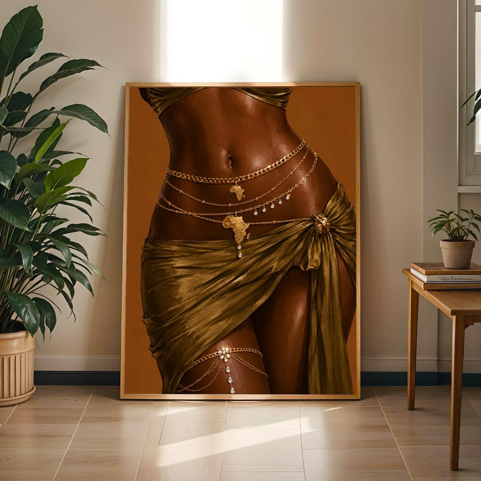 Draped Goddess Wall Art Print 248 Soluna Soul