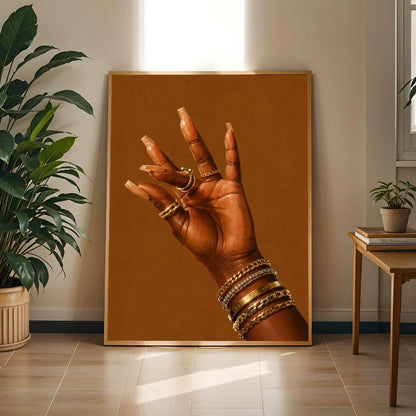 Clock It Wall Art Print 247 Soluna Soul