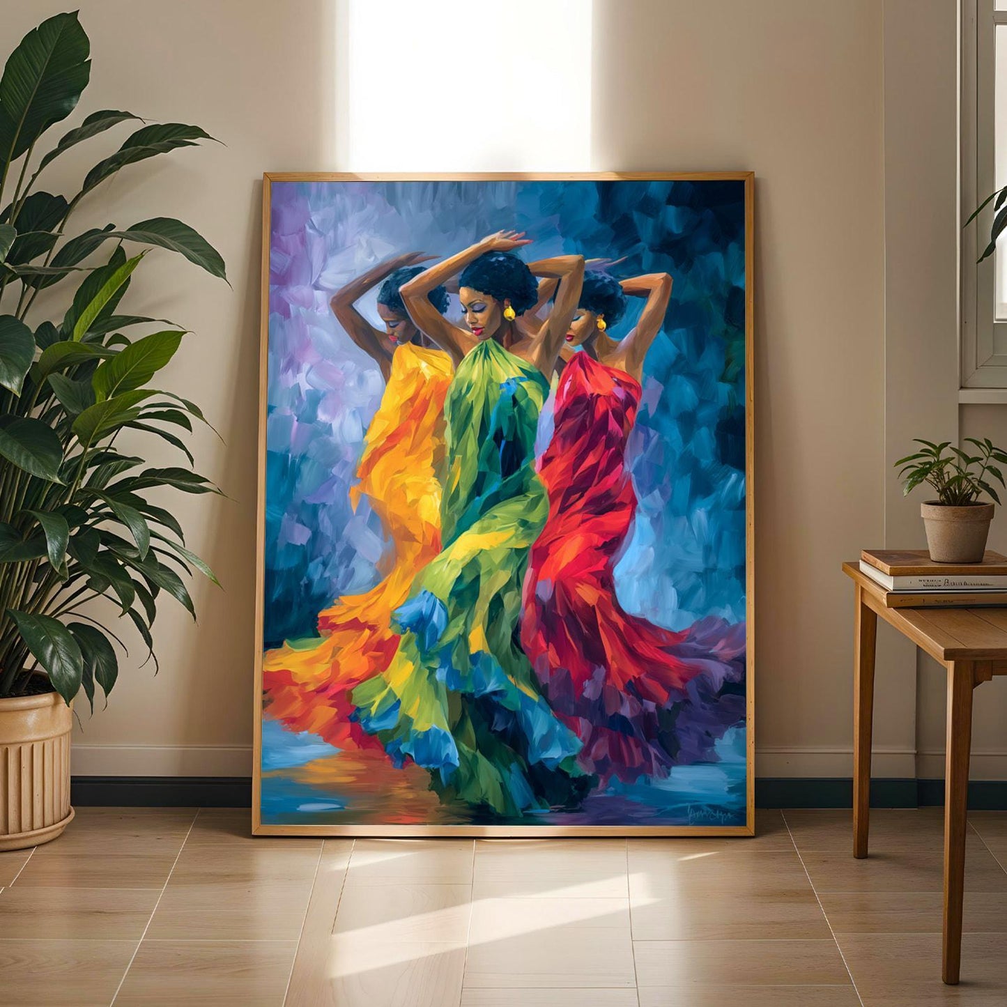 Three Dancers Wall Art Print 263 Soluna Soul