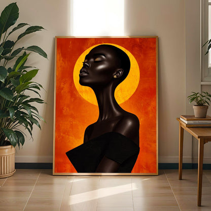 Black Ascension XV Wall Art Print 15 Soluna Soul