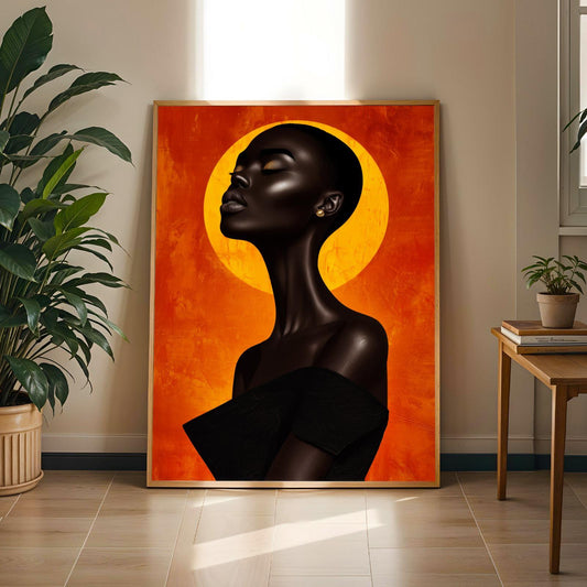 Black Ascension XV Wall Art Print 15 Soluna Soul