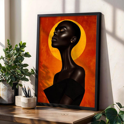 Black Ascension XV Wall Art Print 15 Soluna Soul