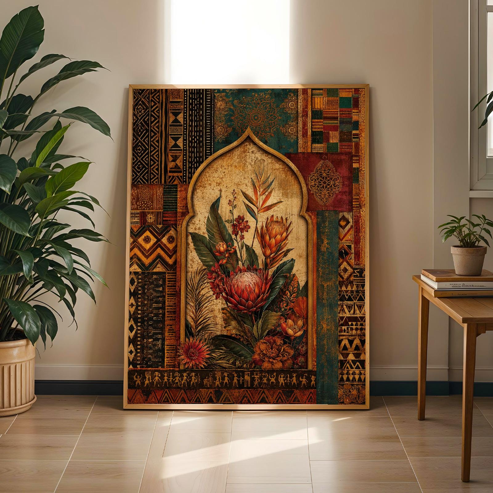 Afrocentric Wall Art Print 265 Soluna Soul