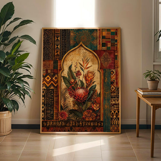 Afrocentric Wall Art Print 265 Soluna Soul