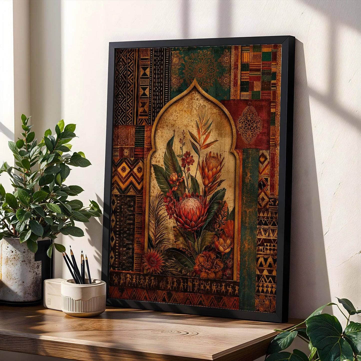Afrocentric Wall Art Print 265 Soluna Soul