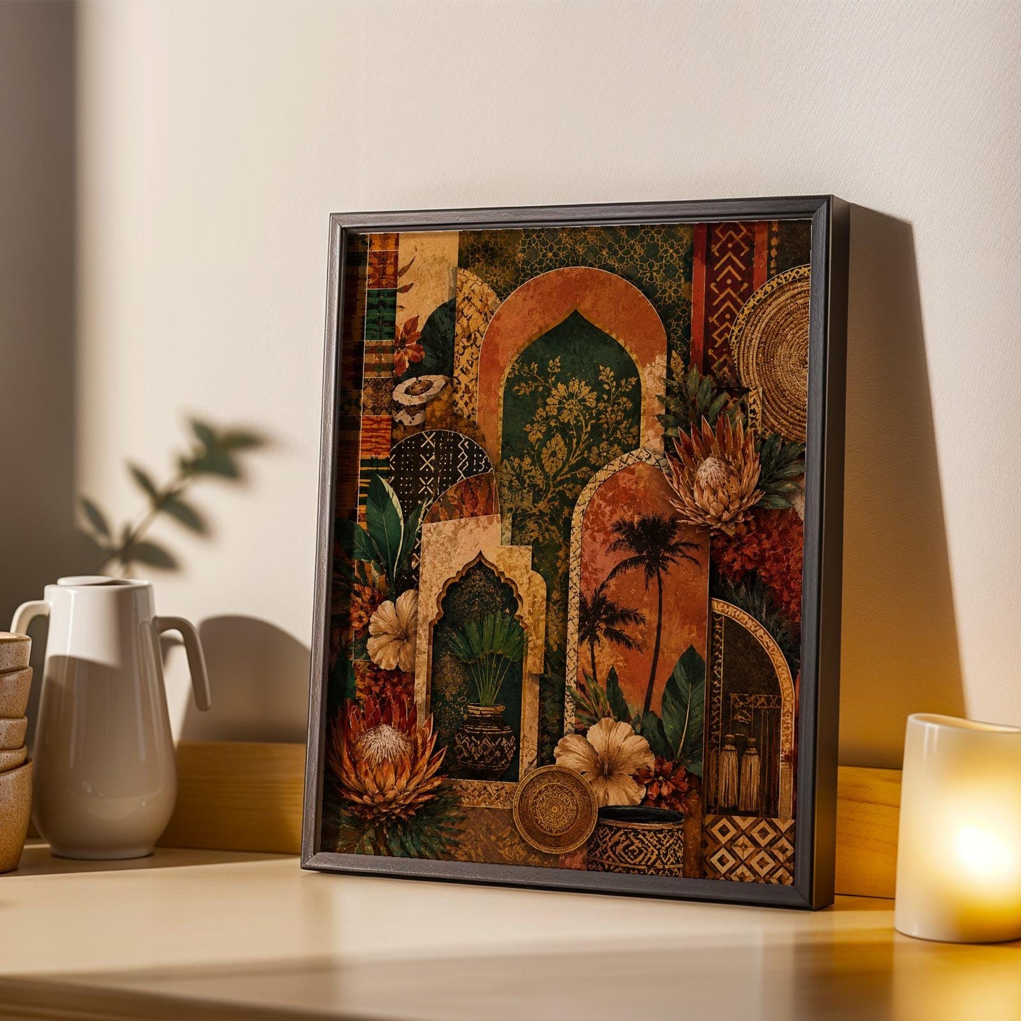 Afrocentric Wall Art Print 266 Soluna Soul