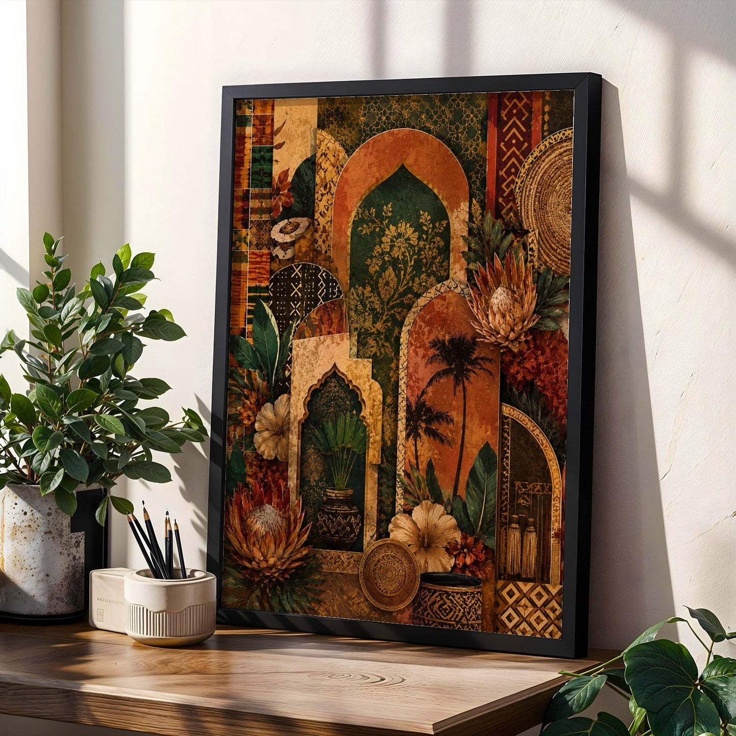 Afrocentric Wall Art Print 266 Soluna Soul