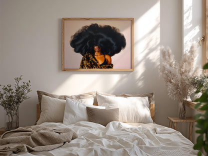 Afrocentric Wall Art Print L2 Soluna Soul