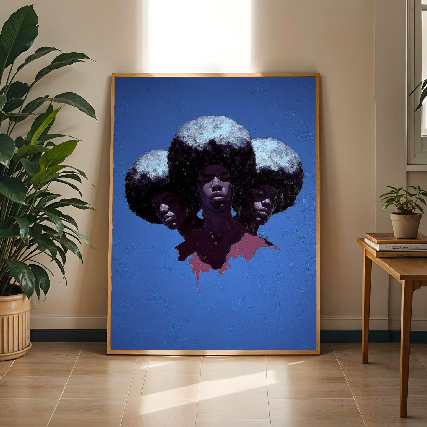 Abstract Black Wall Art Print 339 Soluna Soul