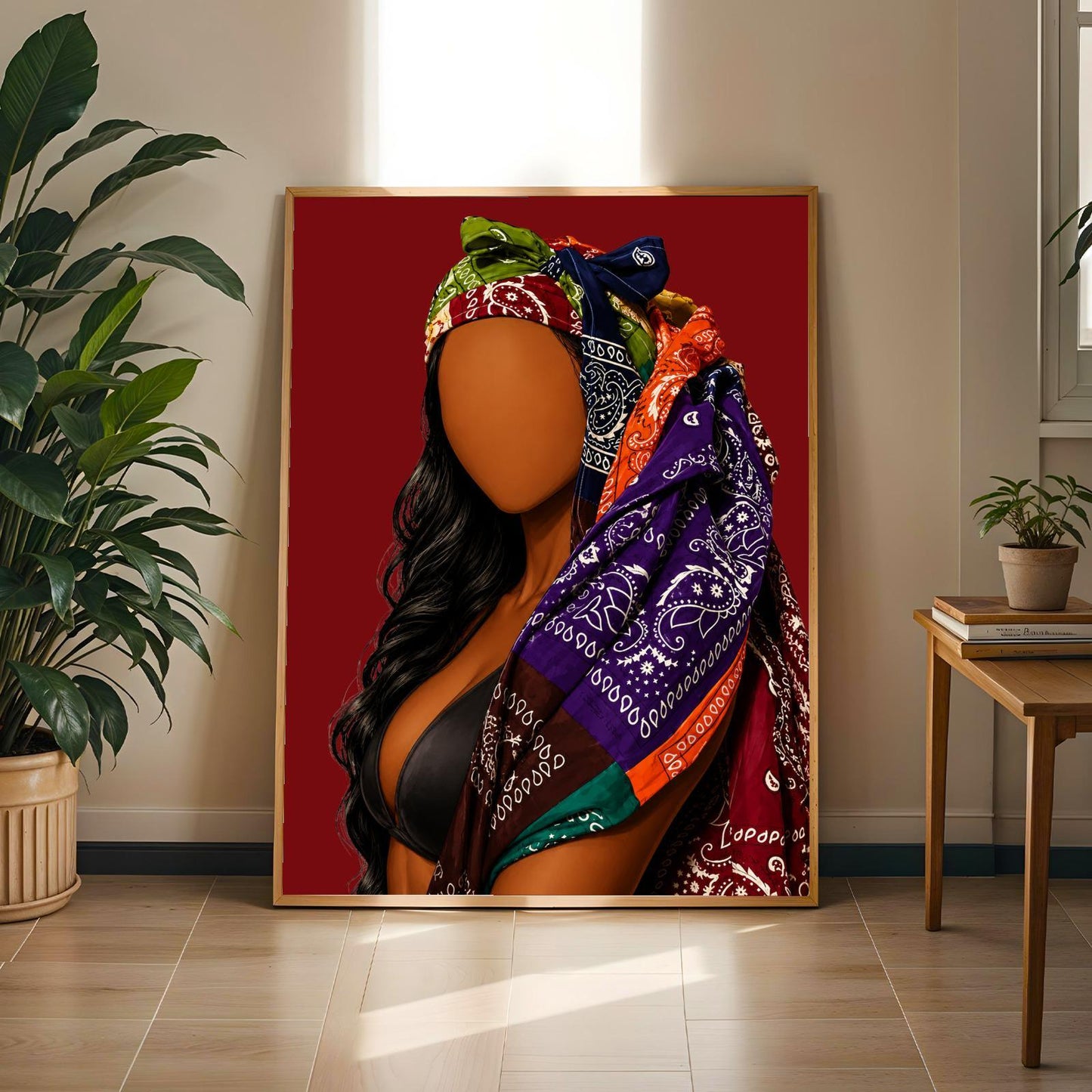 Black Girl Wall Art Print 276 Soluna Soul