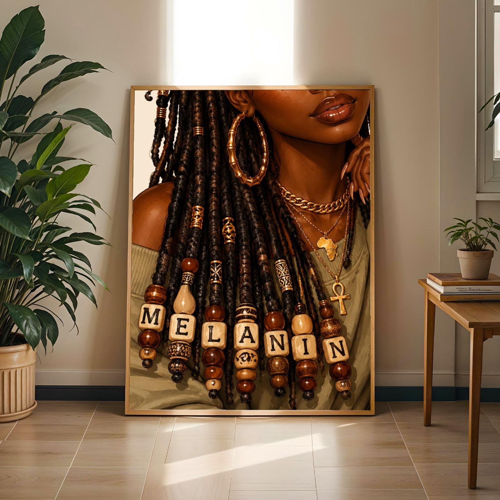 Melanin Wall Art Print 278 Soluna Soul