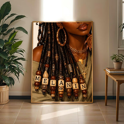 Melanin Wall Art Print 278 Soluna Soul