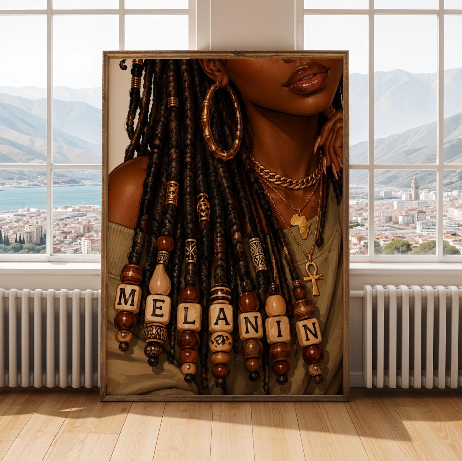 Melanin Wall Art Print 278 Soluna Soul