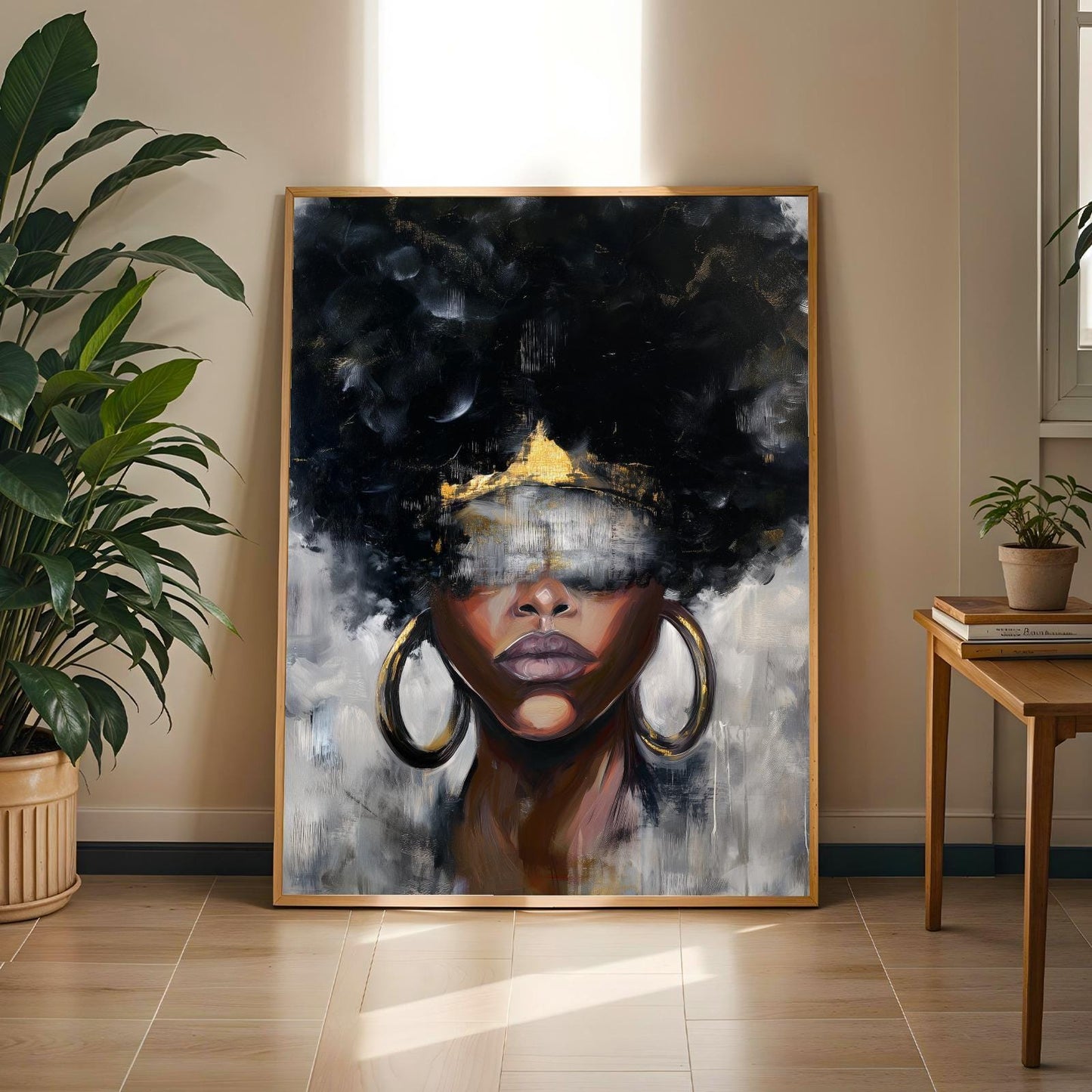Abstract Woman Wall Art Print 341 Soluna Soul