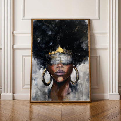 Abstract Woman Wall Art Print 341 Soluna Soul
