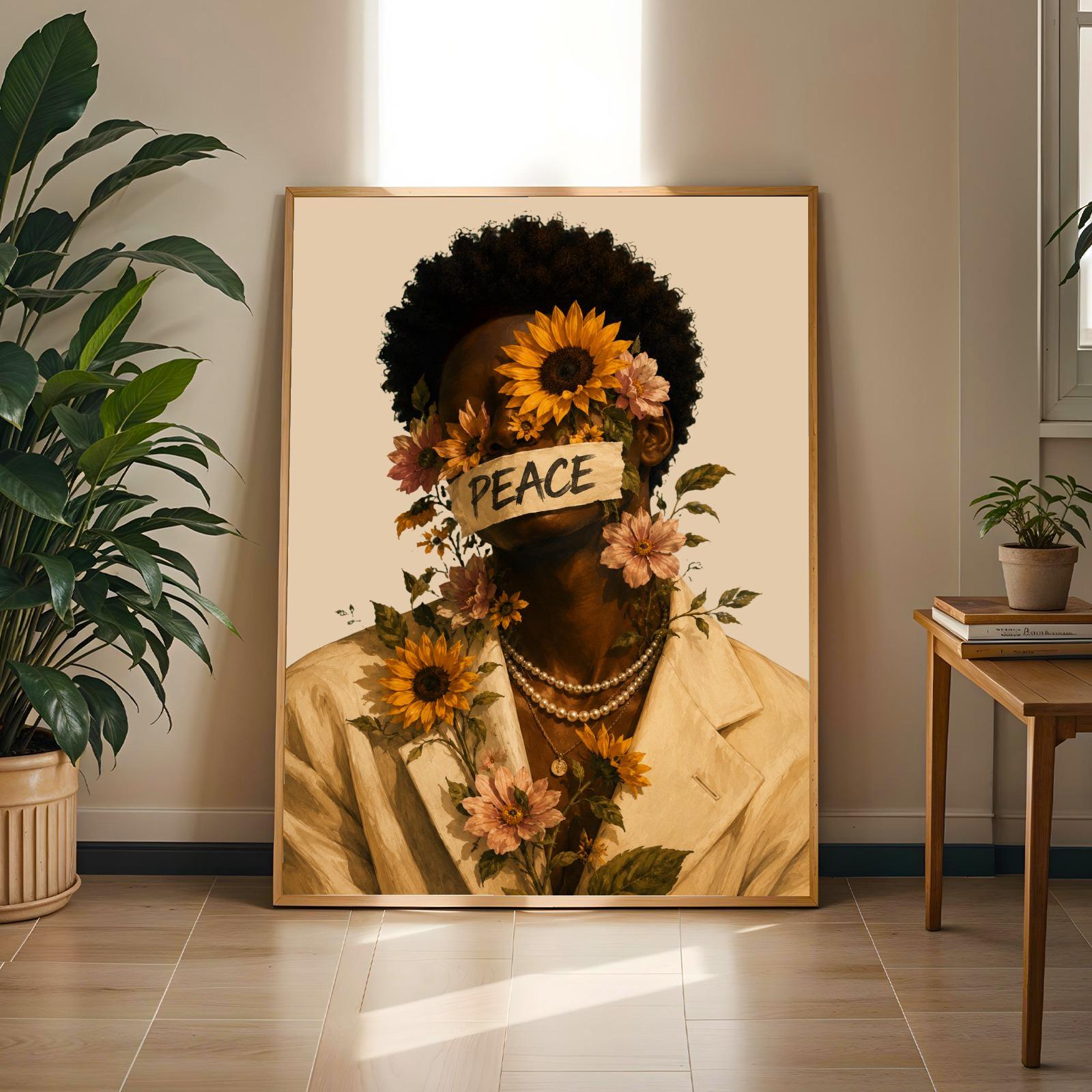 Peace Wall Art Print 281 Soluna Soul