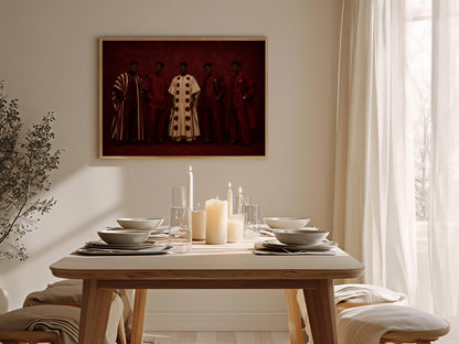 Brotherhood Wall Art Print 5 Soluna Soul