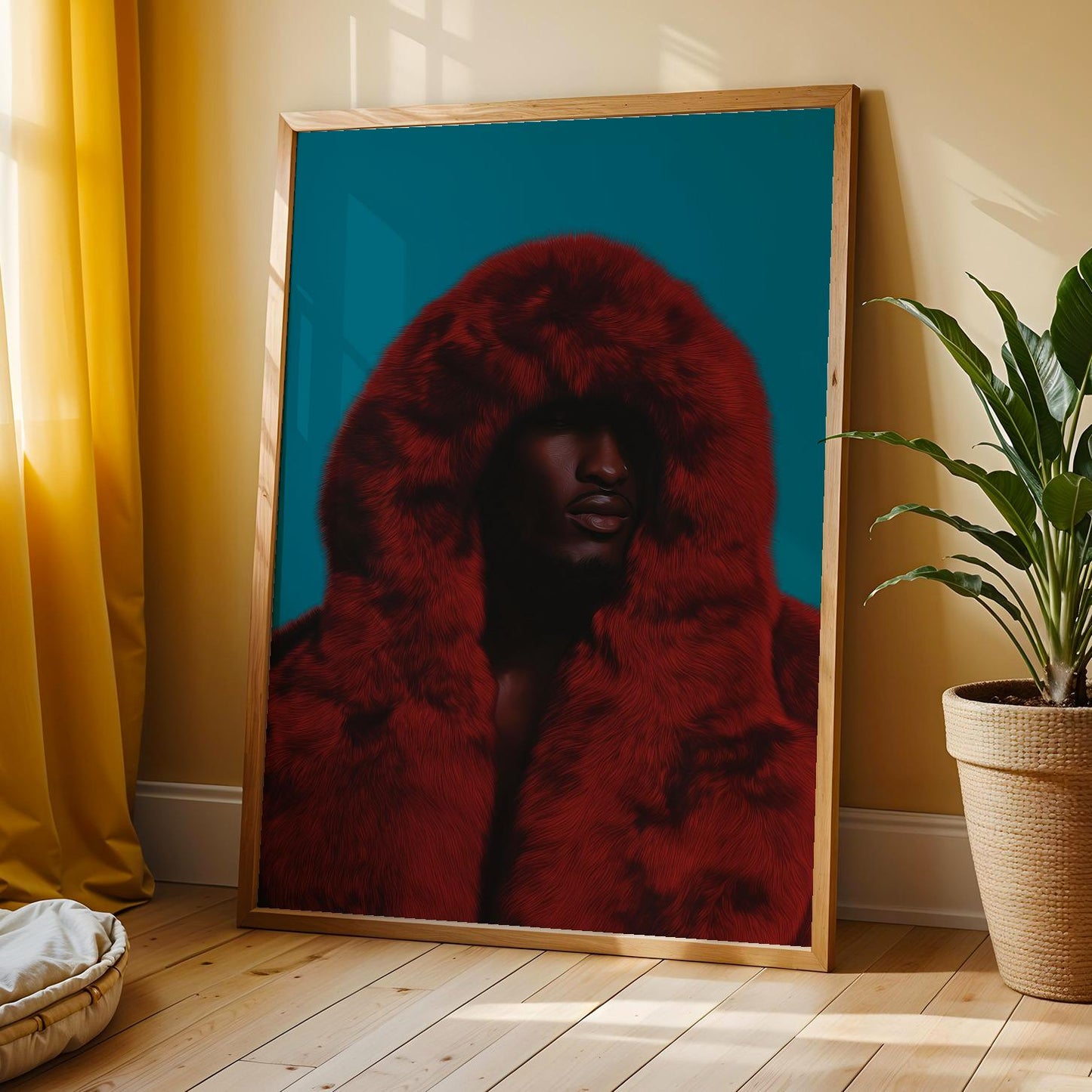 Afrocentric Art Wall Art Print 284 Soluna Soul