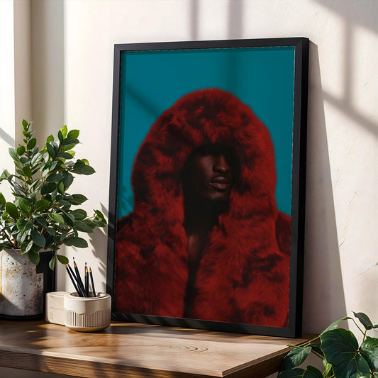 Afrocentric Art Wall Art Print 284 Soluna Soul