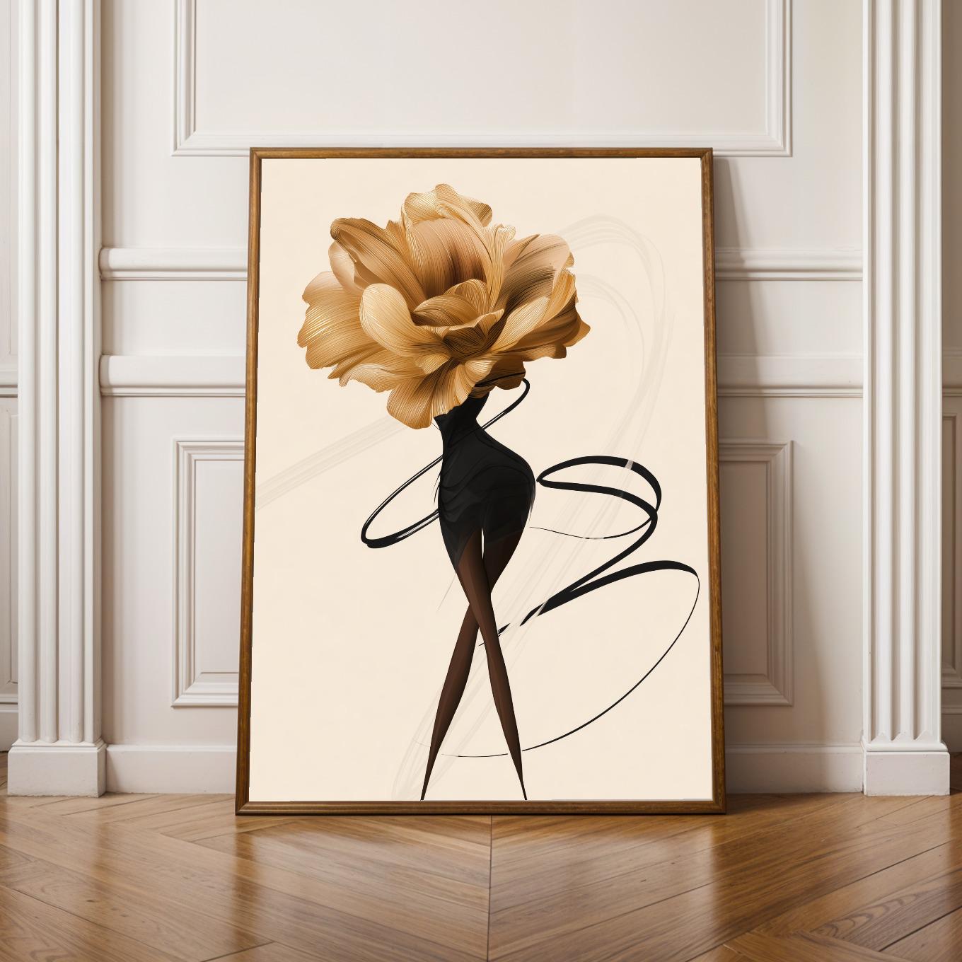Abstract  Wall Art Print 286 Soluna Soul