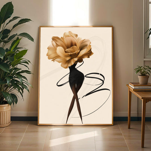 Abstract  Wall Art Print 286 Soluna Soul