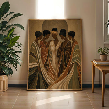 Abstract  Wall Art Print 290 Soluna Soul