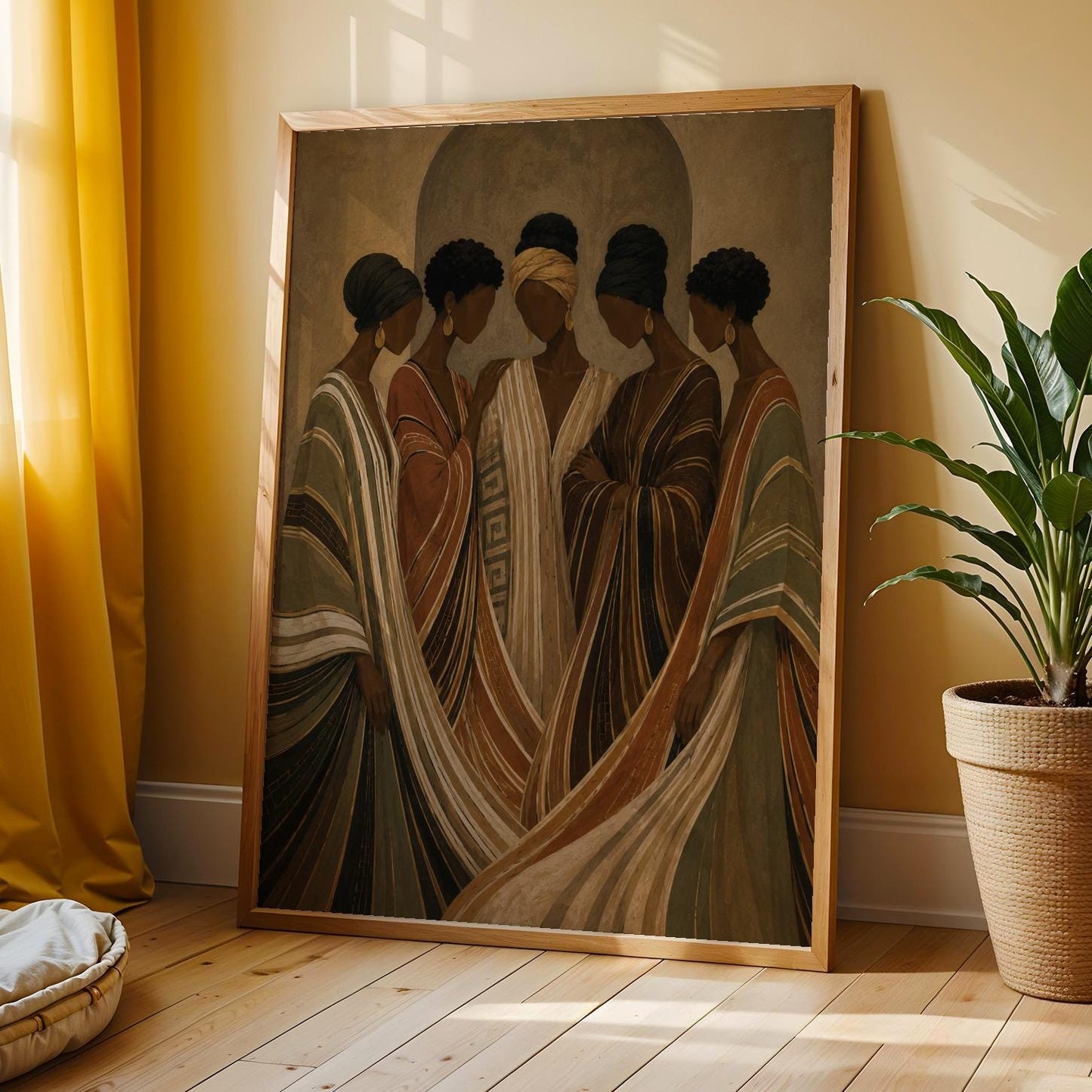 Abstract  Wall Art Print 290 Soluna Soul
