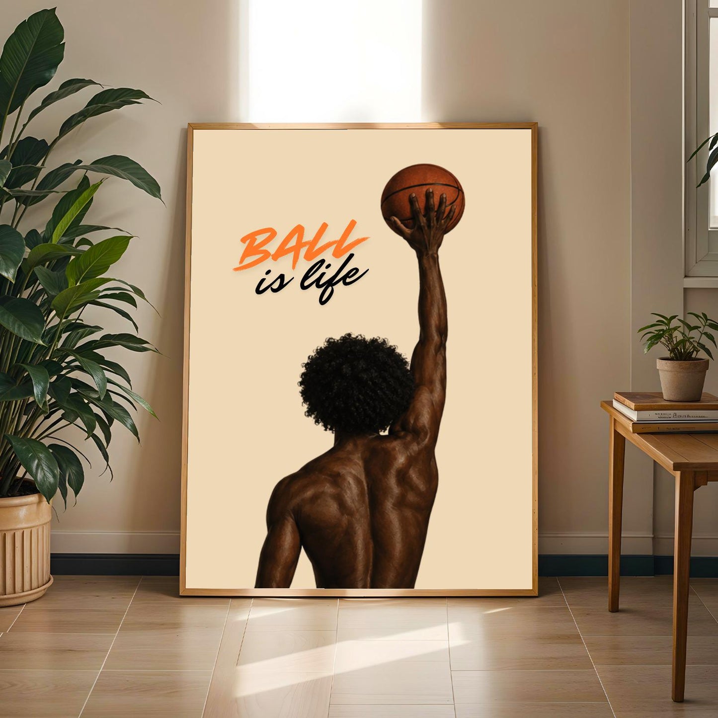 Ball Is Life Wall Art Print Soluna Soul