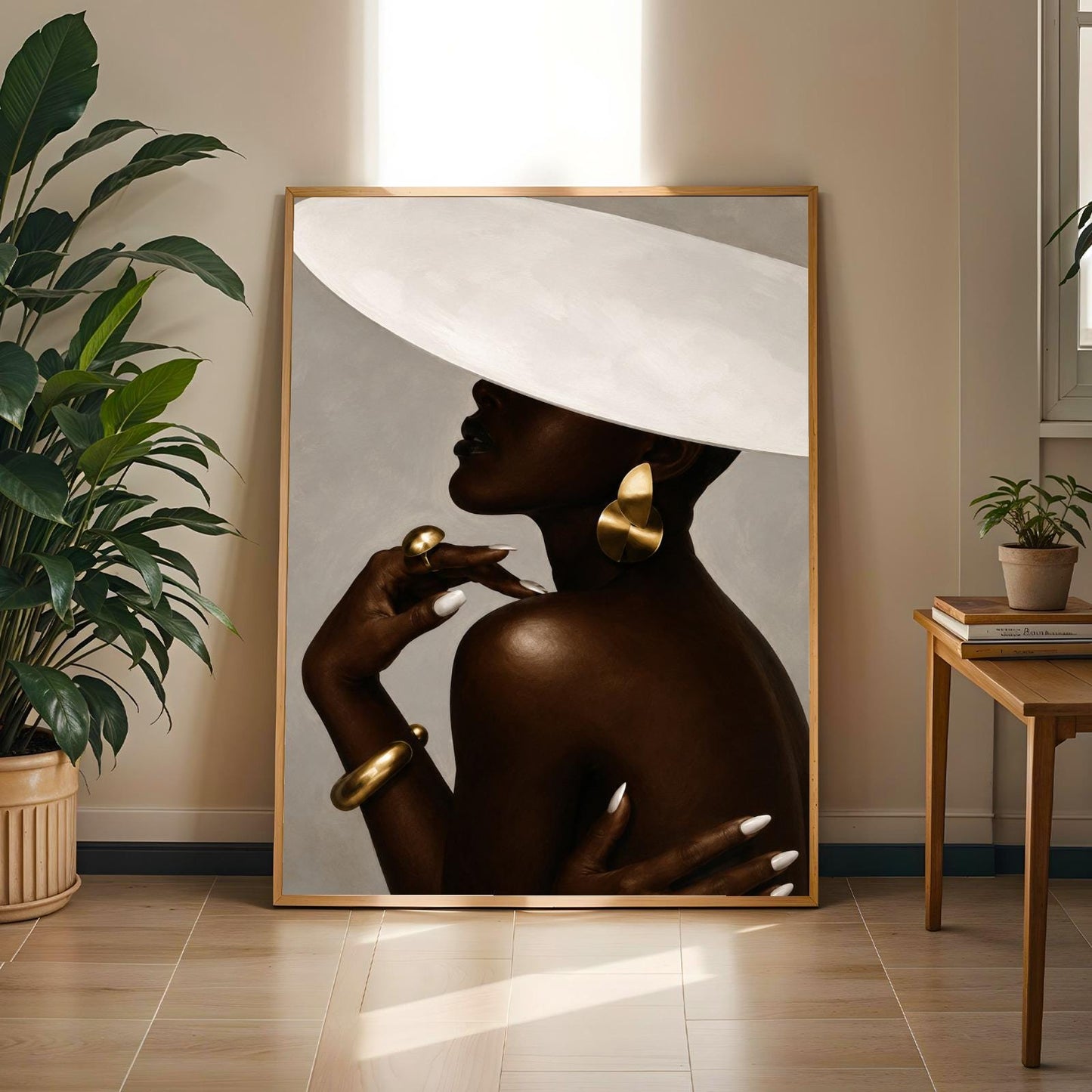 Afrocentric Black Woman Wall Art Print 299 Soluna Soul