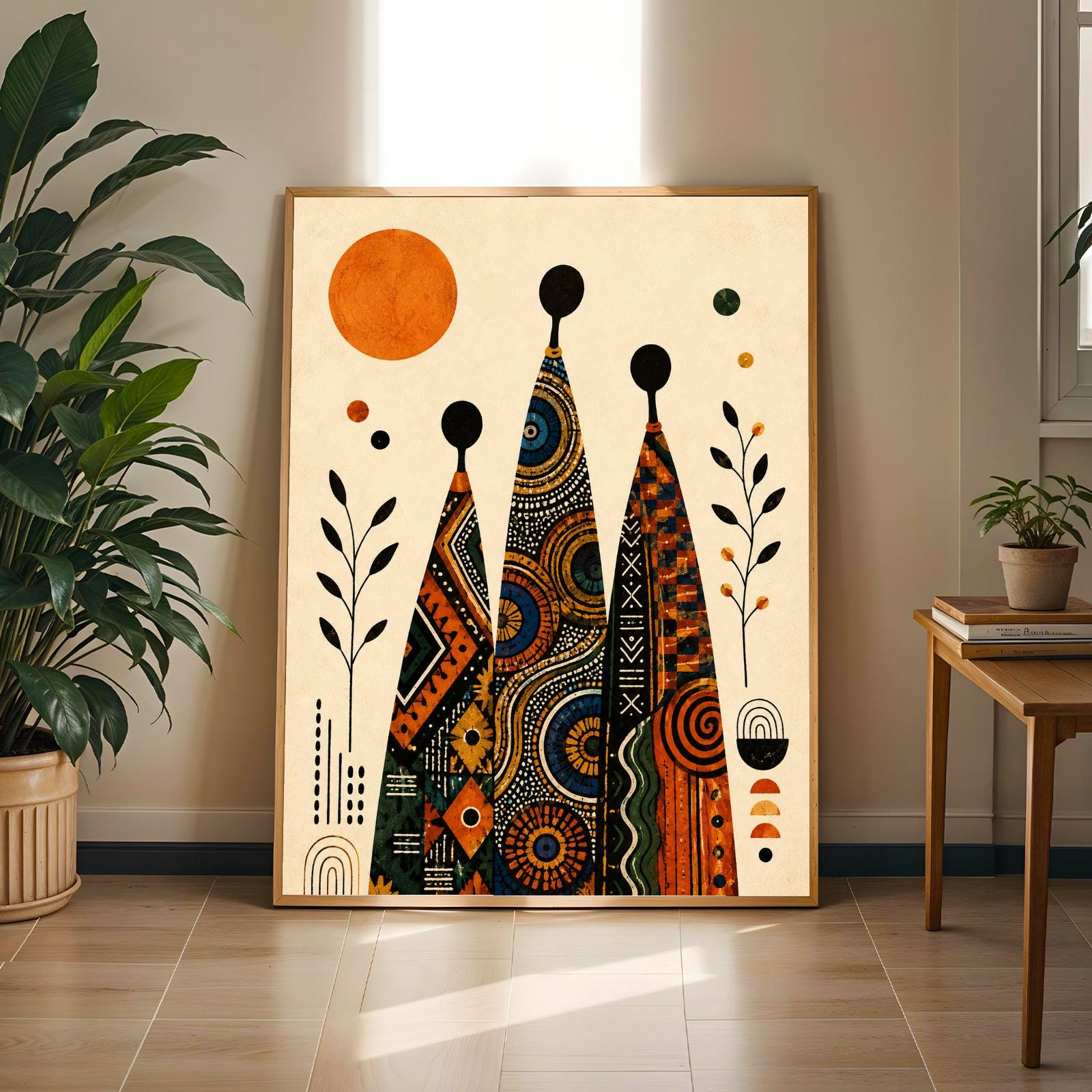 Abstract Familyhood Wall Art Print 308 Soluna Soul