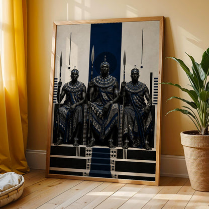 Afrocentric African Art Print 312 Soluna Soul