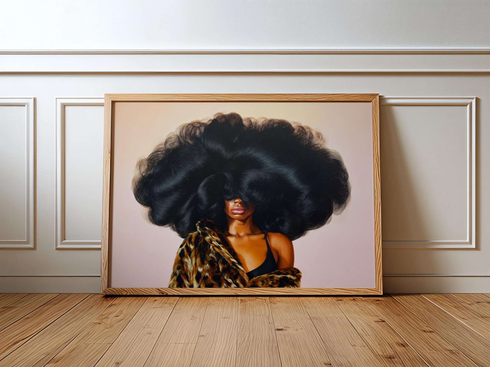 Afrocentric Wall Art Print L2 Soluna Soul